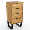 Wooden Chest Of 4 Drawers Narrow - Texas