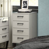 Wooden Chest Of 4 Drawers Narrow - Texas