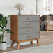 Wooden Chest Of 4 Drawers - Olden