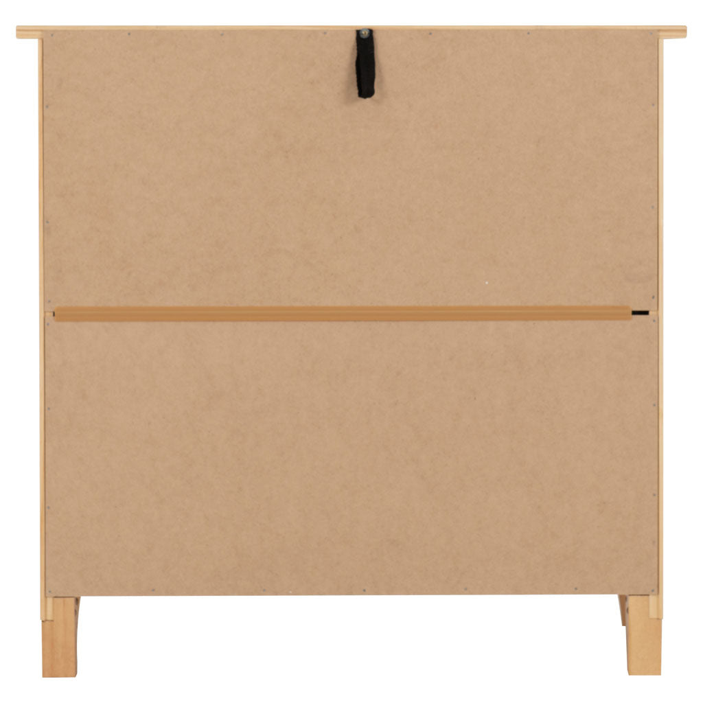 Wooden Chest Of 4 Drawers Wide - Oslo