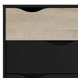 Wooden Chest Of 4 Drawers - Oslo