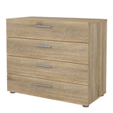 Wooden Chest Of 4 Drawers - Pepe