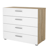 Wooden Chest Of 4 Drawers - Pepe