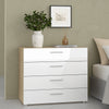 Wooden Chest Of 4 Drawers - Pepe