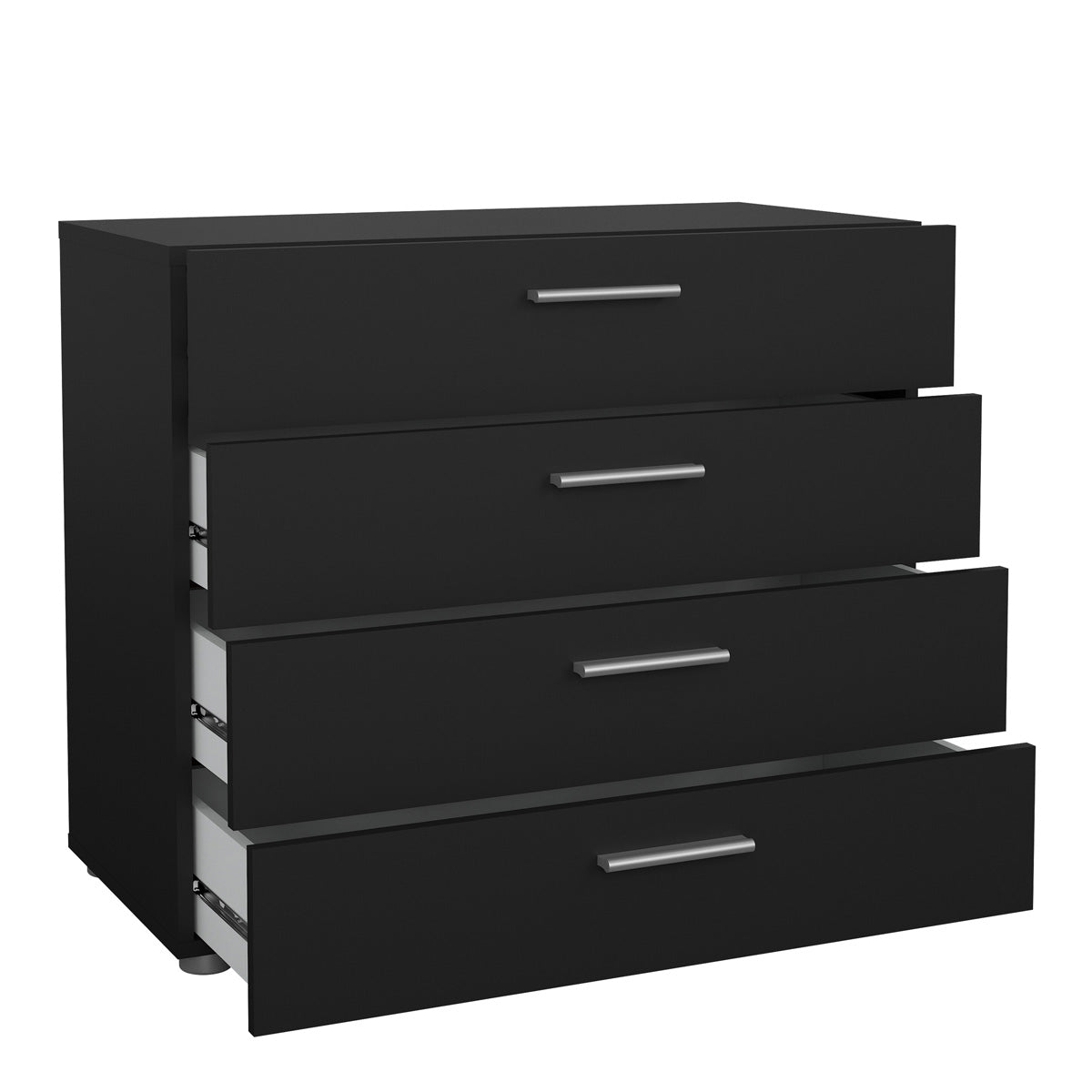 Wooden Chest Of 4 Drawers - Pepe