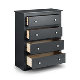 Wooden Chest Of 4 Drawers - Radley