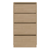 Wooden Chest Of 4 Drawers Tall - Alice Springs