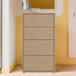 Wooden Chest Of 4 Drawers Tall - Alice Springs