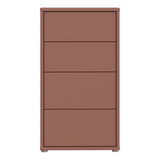 Wooden Chest Of 4 Drawers Tall - Alice Springs