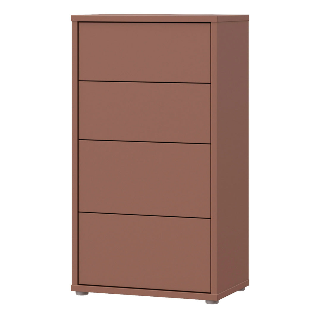 Wooden Chest Of 4 Drawers Tall - Alice Springs