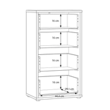 Wooden Chest Of 4 Drawers Tall - Alice Springs