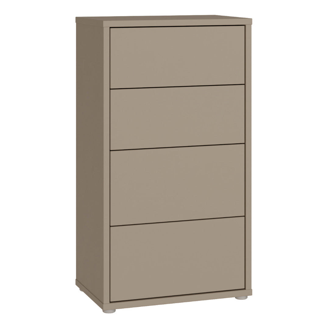 Wooden Chest Of 4 Drawers Tall - Alice Springs