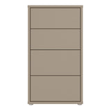 Wooden Chest Of 4 Drawers Tall - Alice Springs