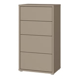 Wooden Chest Of 4 Drawers Tall - Alice Springs
