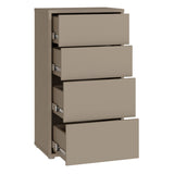 Wooden Chest Of 4 Drawers Tall - Alice Springs