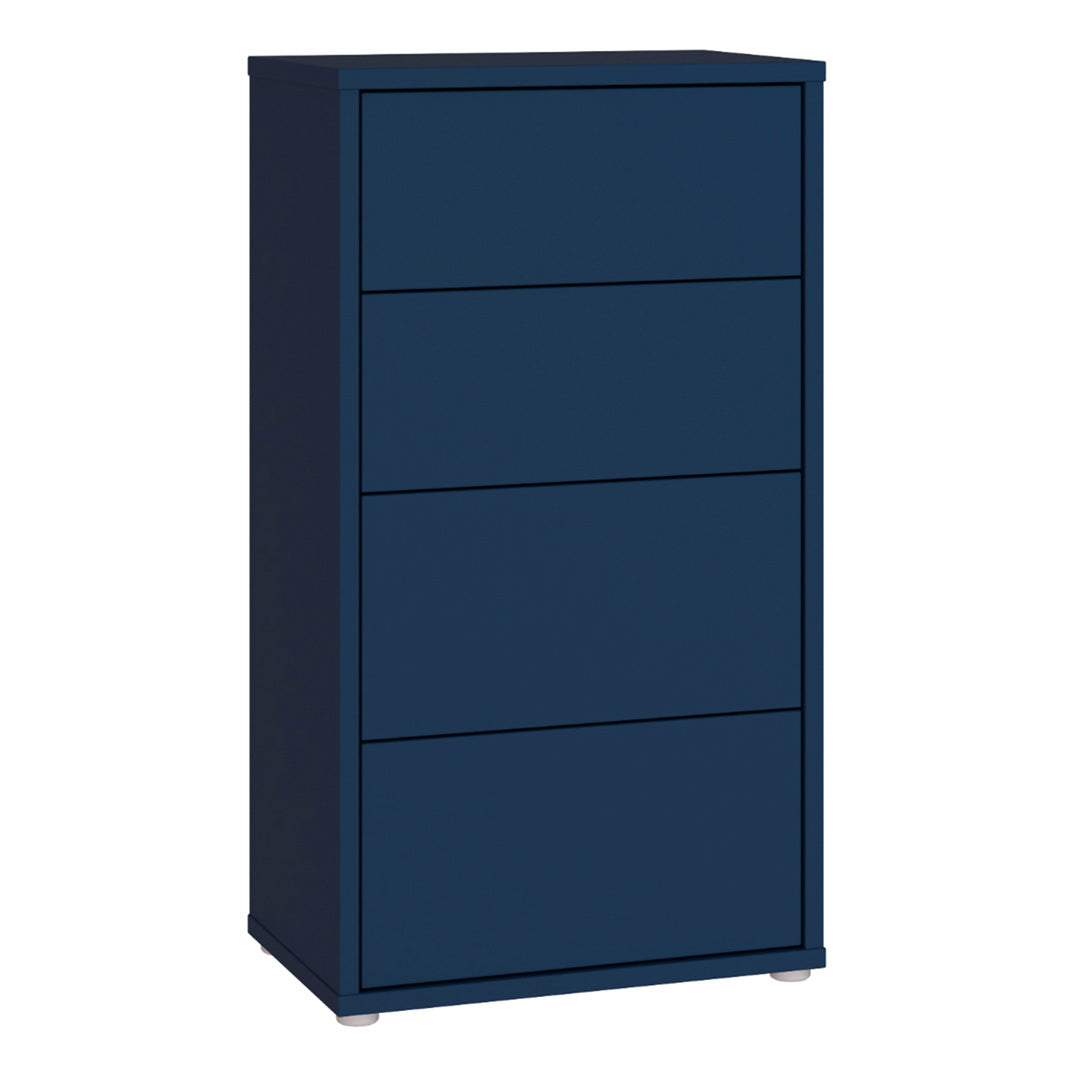 Wooden Chest Of 4 Drawers Tall - Alice Springs