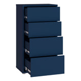 Wooden Chest Of 4 Drawers Tall - Alice Springs