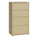 Wooden Chest Of 4 Drawers Tall - Alice Springs