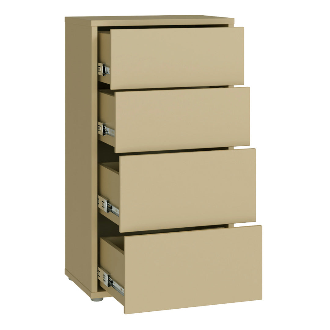 Wooden Chest Of 4 Drawers Tall - Alice Springs