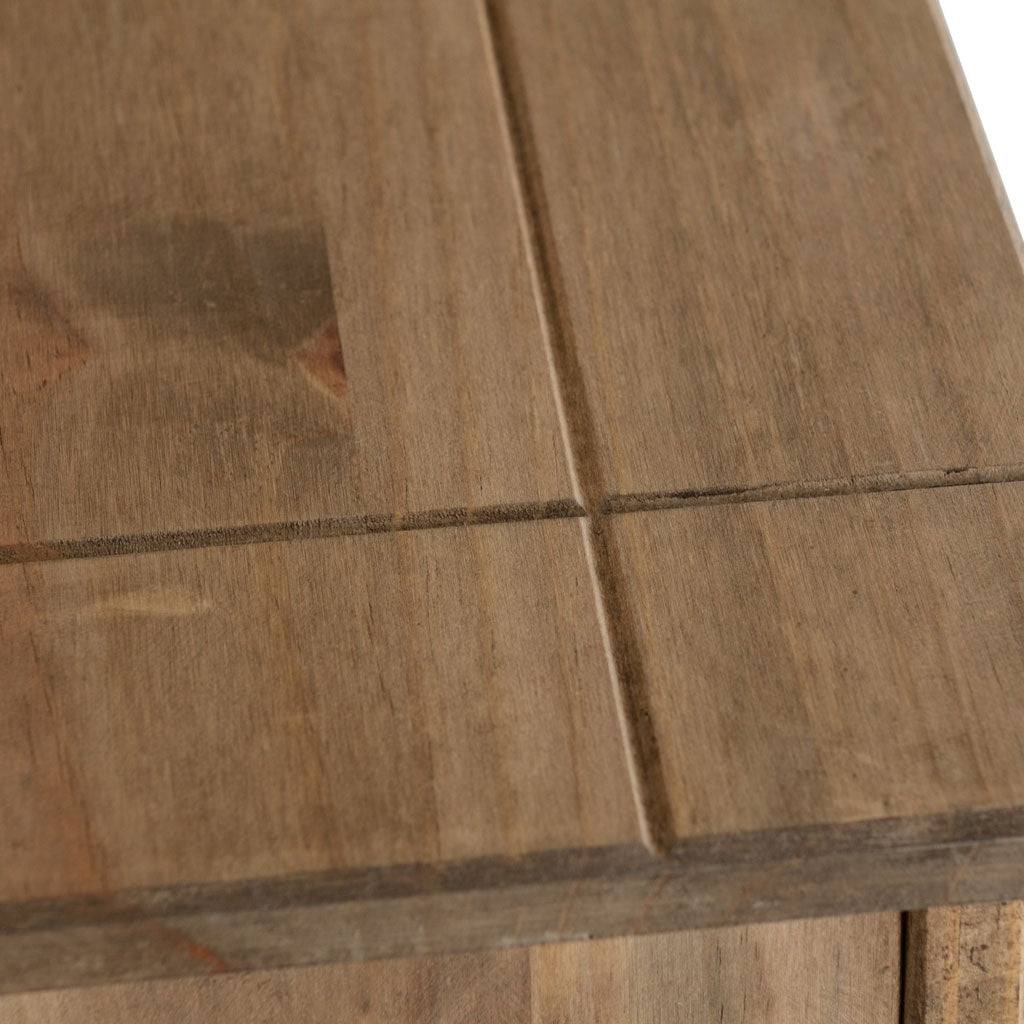 Wooden Chest Of 4 Drawers Tall - Panama