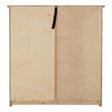Wooden Chest Of 4 Drawers Tall - Panama