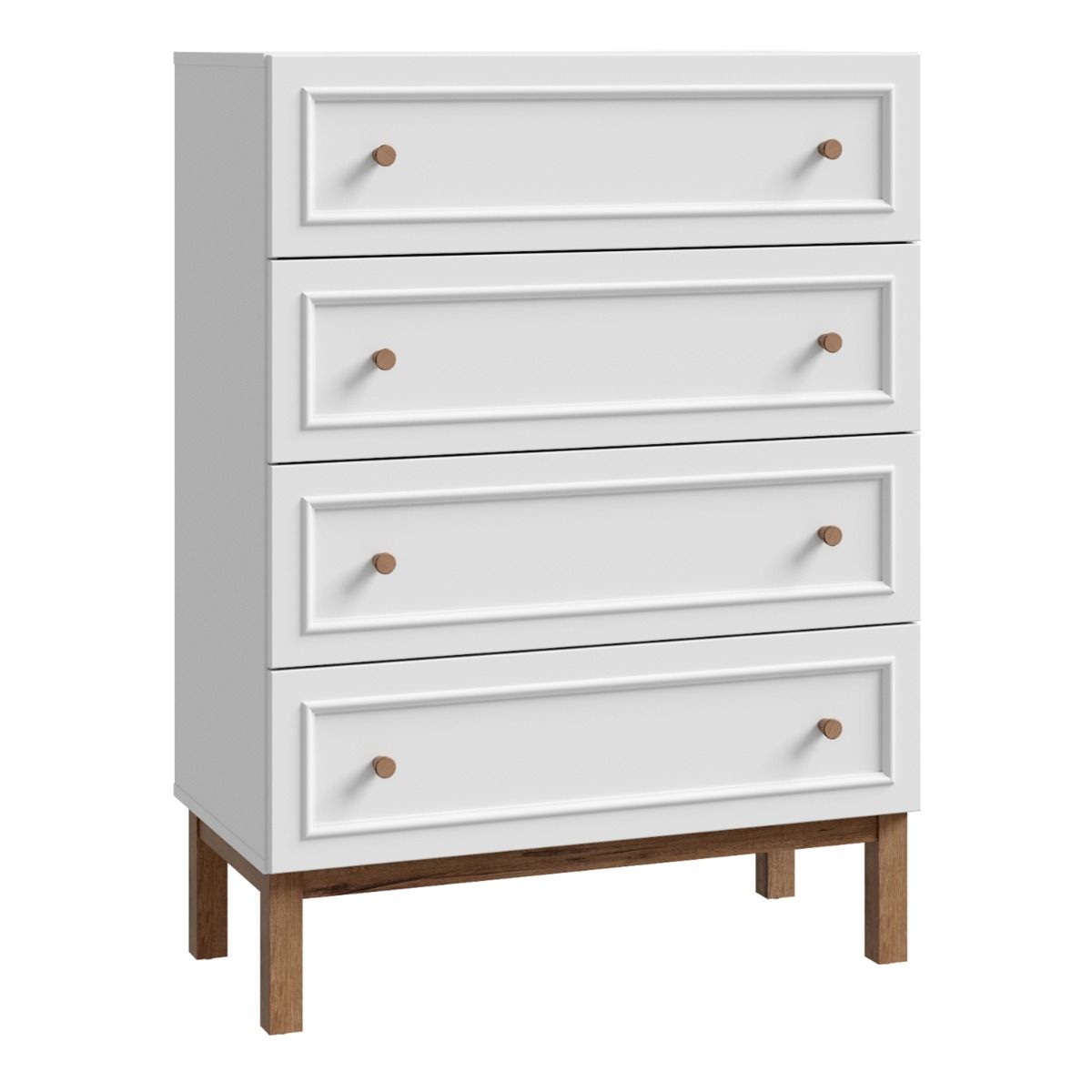 Wooden Chest Of 4 Drawers - Wensley