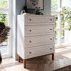 Wooden Chest Of 4 Drawers - Wensley