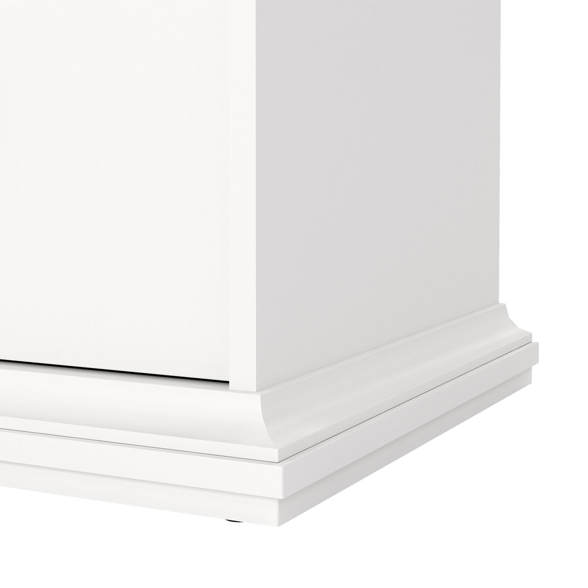 Wooden Chest Of 4 Drawers Wide - Paris