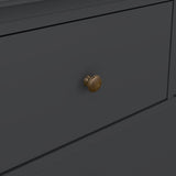 Wooden Chest Of 4 Drawers Wide - Paris