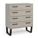 Wooden Chest Of 4 Drawers Wide - Texas