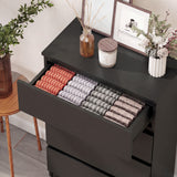 Wooden Chest Of 5 Drawers 100cm H x 55cm W x 34cm D - Velmora
