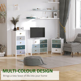 Wooden Chest Of 5 Drawers 45cm Wide - Velmora