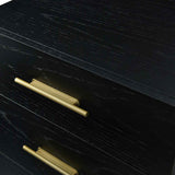 Wooden Chest Of 5 Drawers 50cm Wide Narrow - Tulip