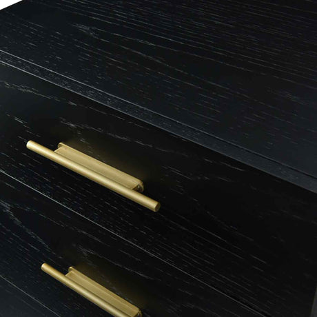 Wooden Chest Of 5 Drawers 50cm Wide Narrow - Tulip