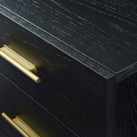 Wooden Chest Of 5 Drawers 50cm Wide Narrow - Tulip