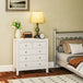 Wooden Chest Of 5 Drawers 79cm Wide - Velmora