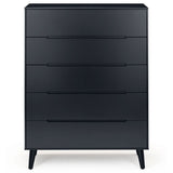 Wooden Chest Of 5 Drawers - Alicia