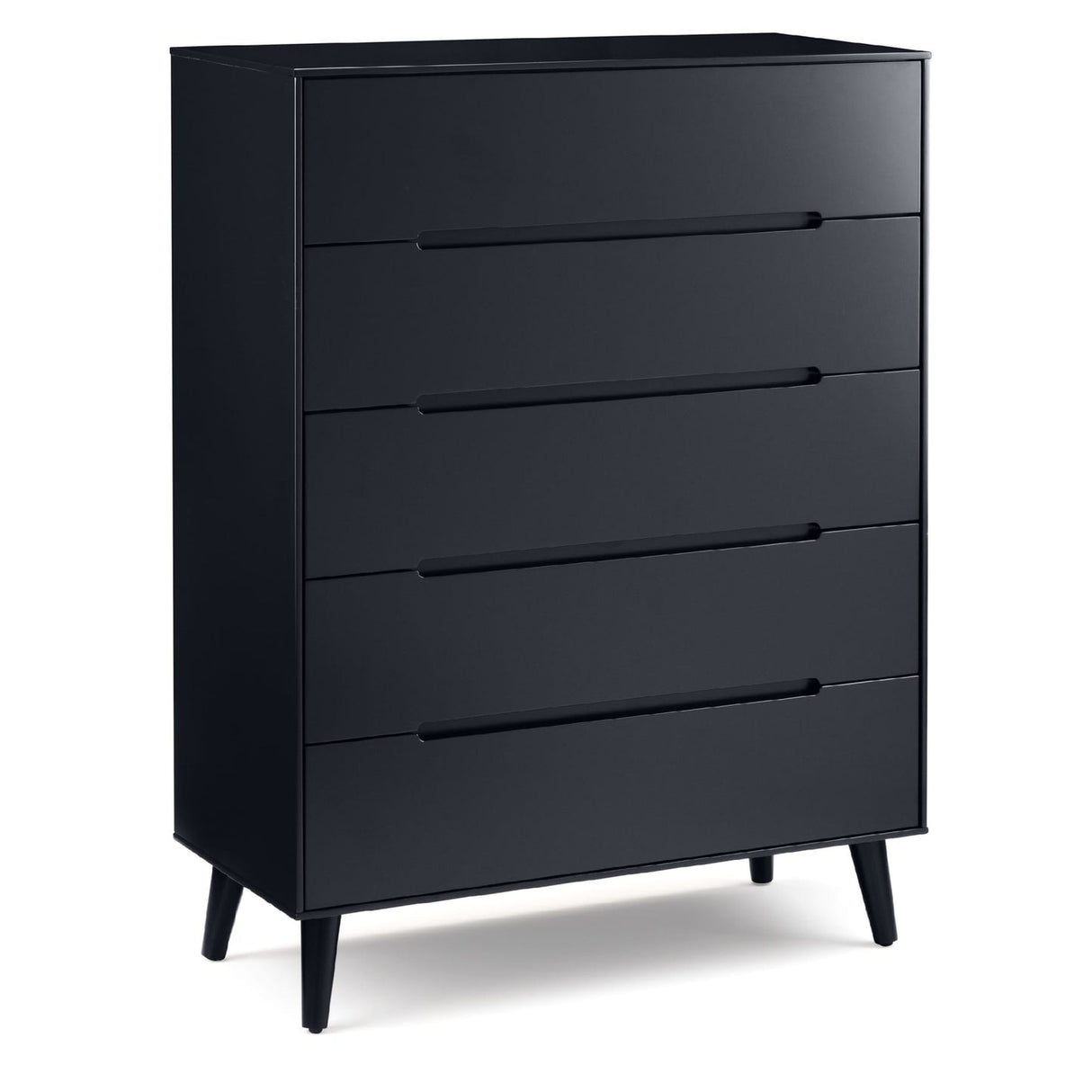 Wooden Chest Of 5 Drawers - Alicia