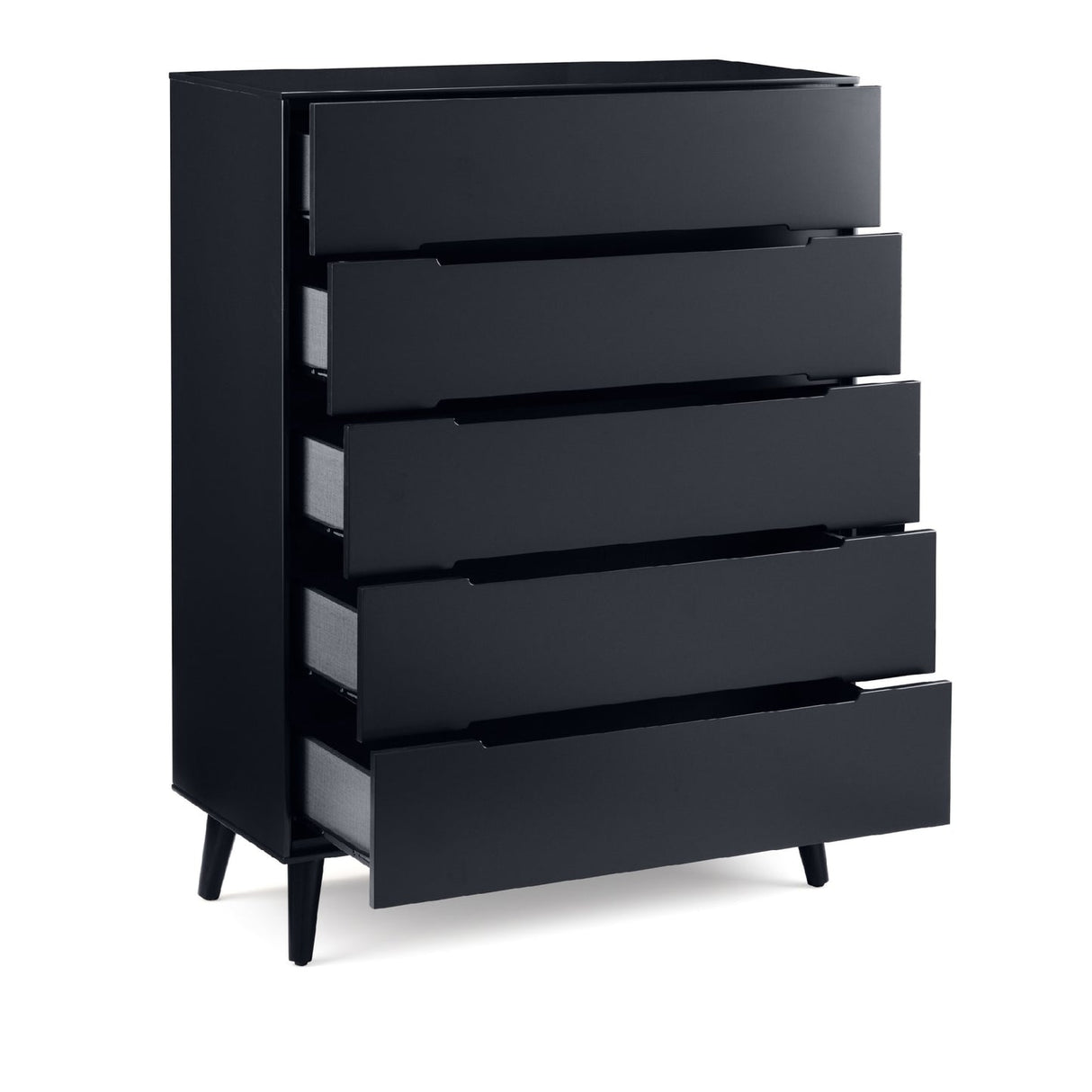 Wooden Chest Of 5 Drawers - Alicia