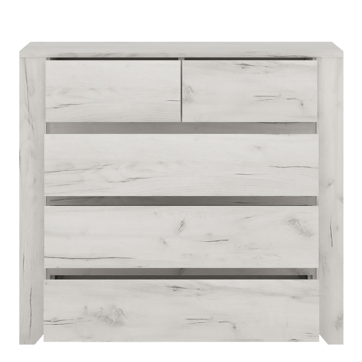 Wooden Chest Of 5 Drawers - Angel
