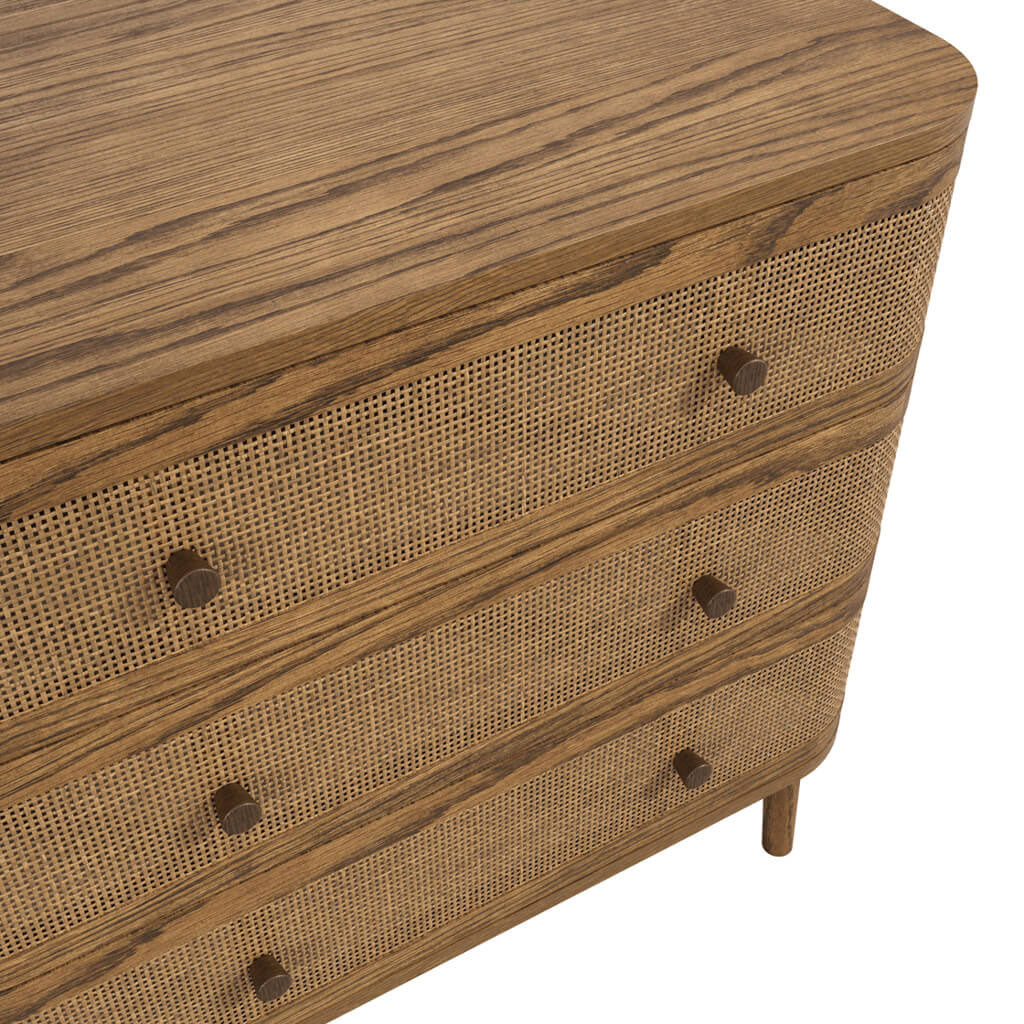 Wooden Chest Of 5 Drawers - Callie