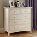 Wooden Chest Of 5 Drawers - Cameo