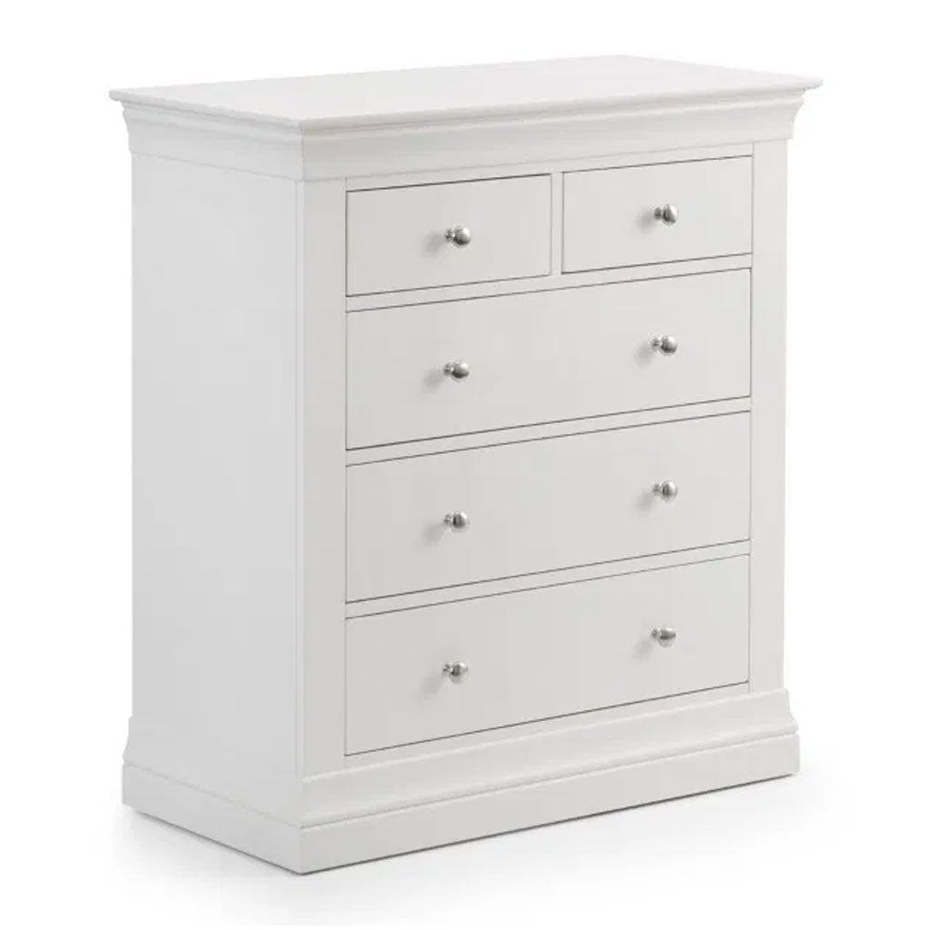 Wooden Chest Of 5 Drawers - Clermont