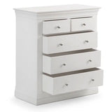 Wooden Chest Of 5 Drawers - Clermont