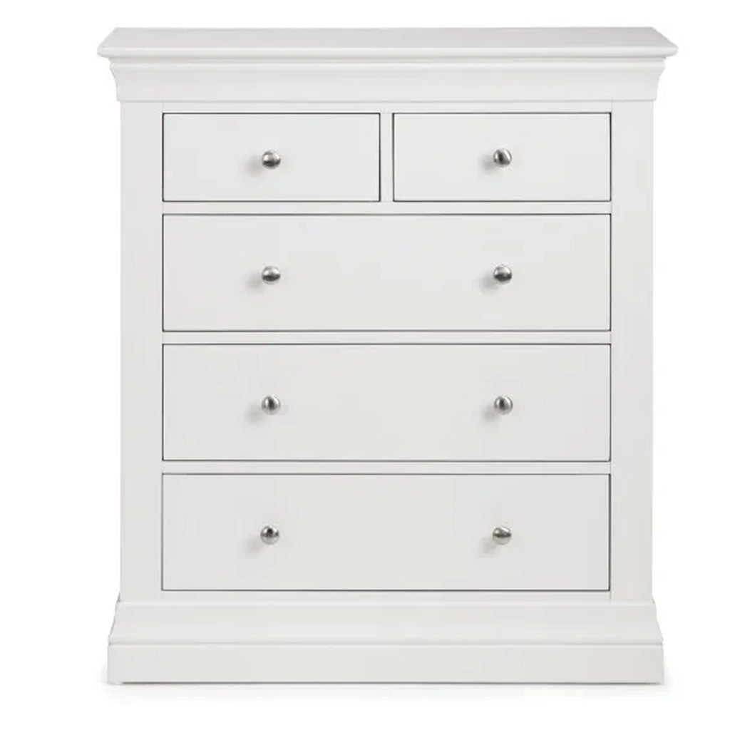 Wooden Chest Of 5 Drawers - Clermont