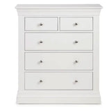 Wooden Chest Of 5 Drawers - Clermont