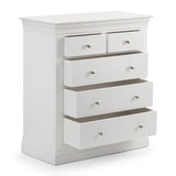 Wooden Chest Of 5 Drawers - Clermont