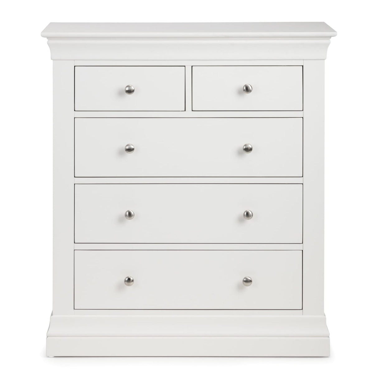 Wooden Chest Of 5 Drawers - Clermont