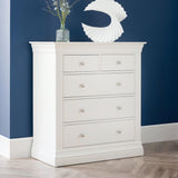 Wooden Chest Of 5 Drawers - Clermont