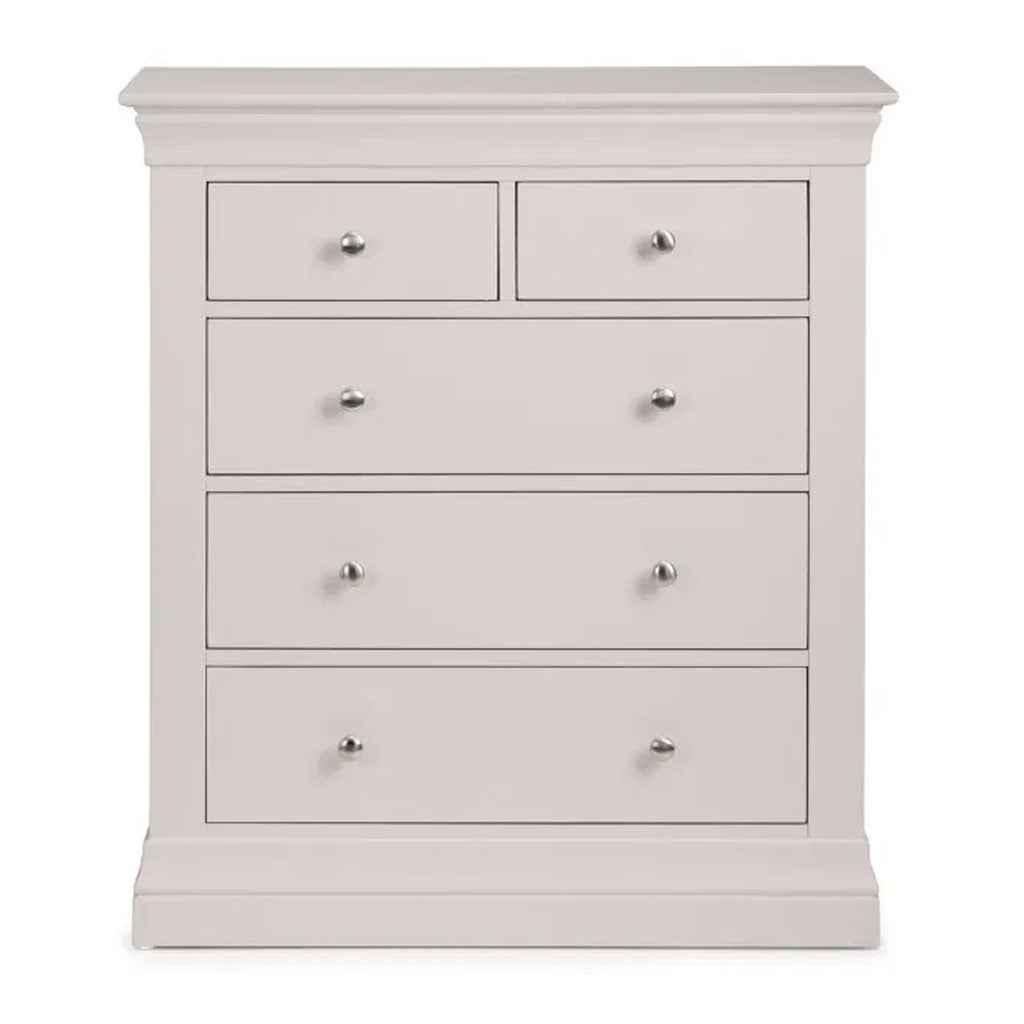 Wooden Chest Of 5 Drawers - Clermont